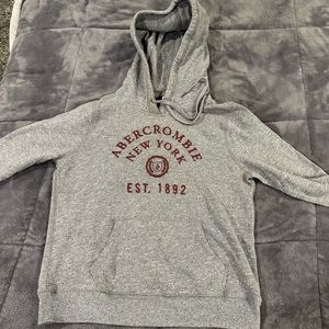Size Small Grey Abercrombie & Fitch Hoodie✨🌫️